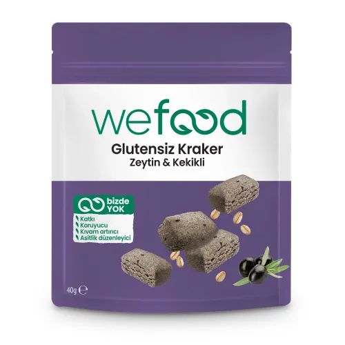 Wefood Zeytinli Kekikli Kraker 40gr