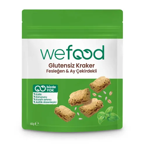 Wefood Fesleğenli Kraker 40gr